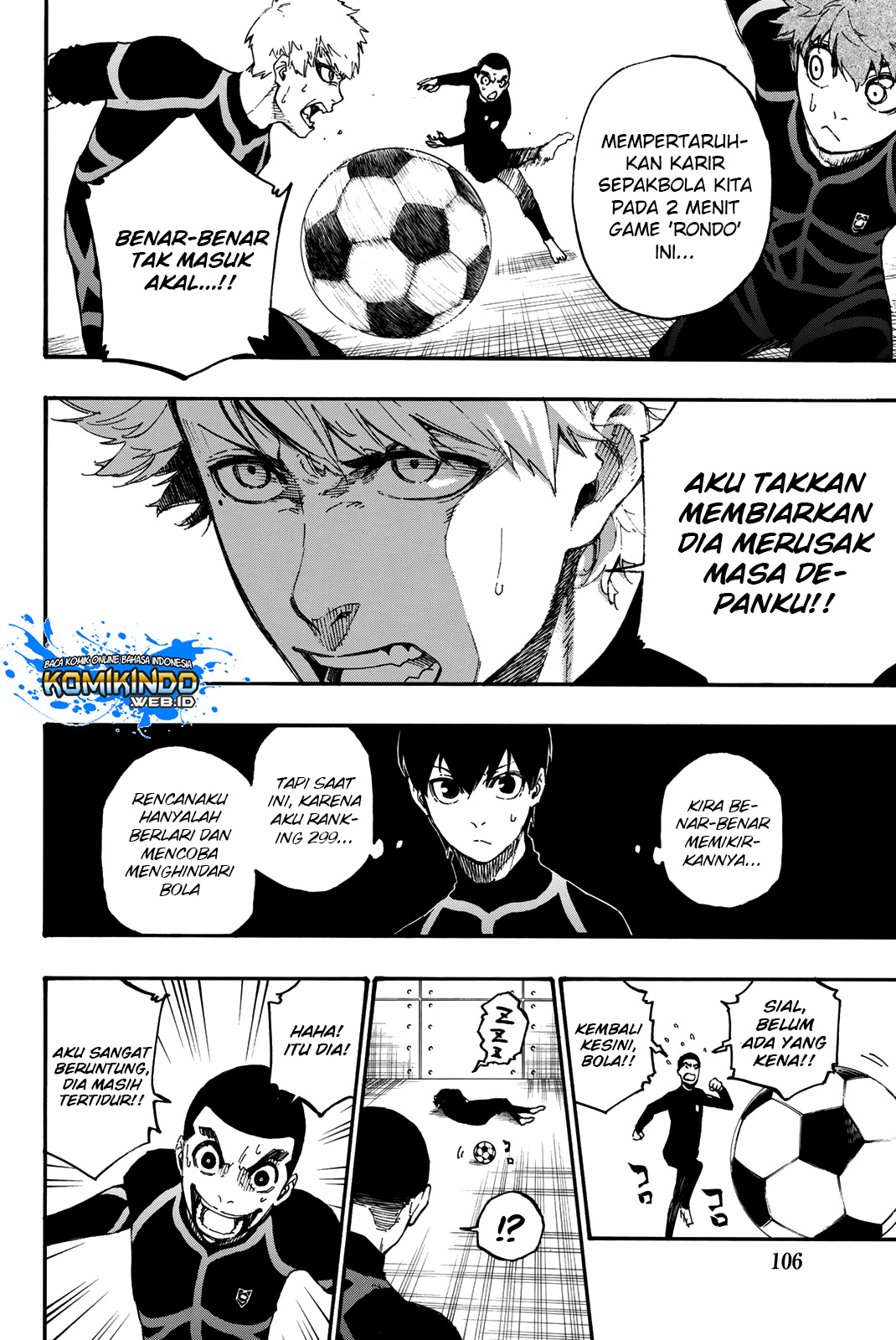 Blue Lock Chapter 2 - halaman 22