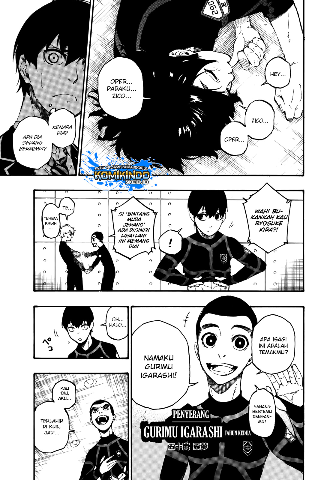 Blue Lock Chapter 2 - halaman 9