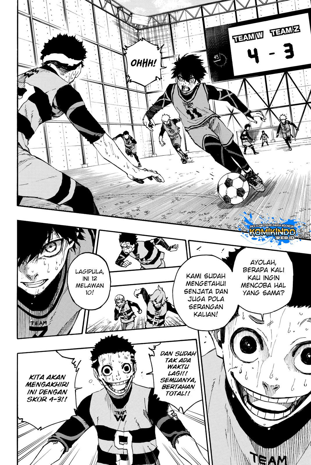 Blue Lock Chapter 20 - halaman 3