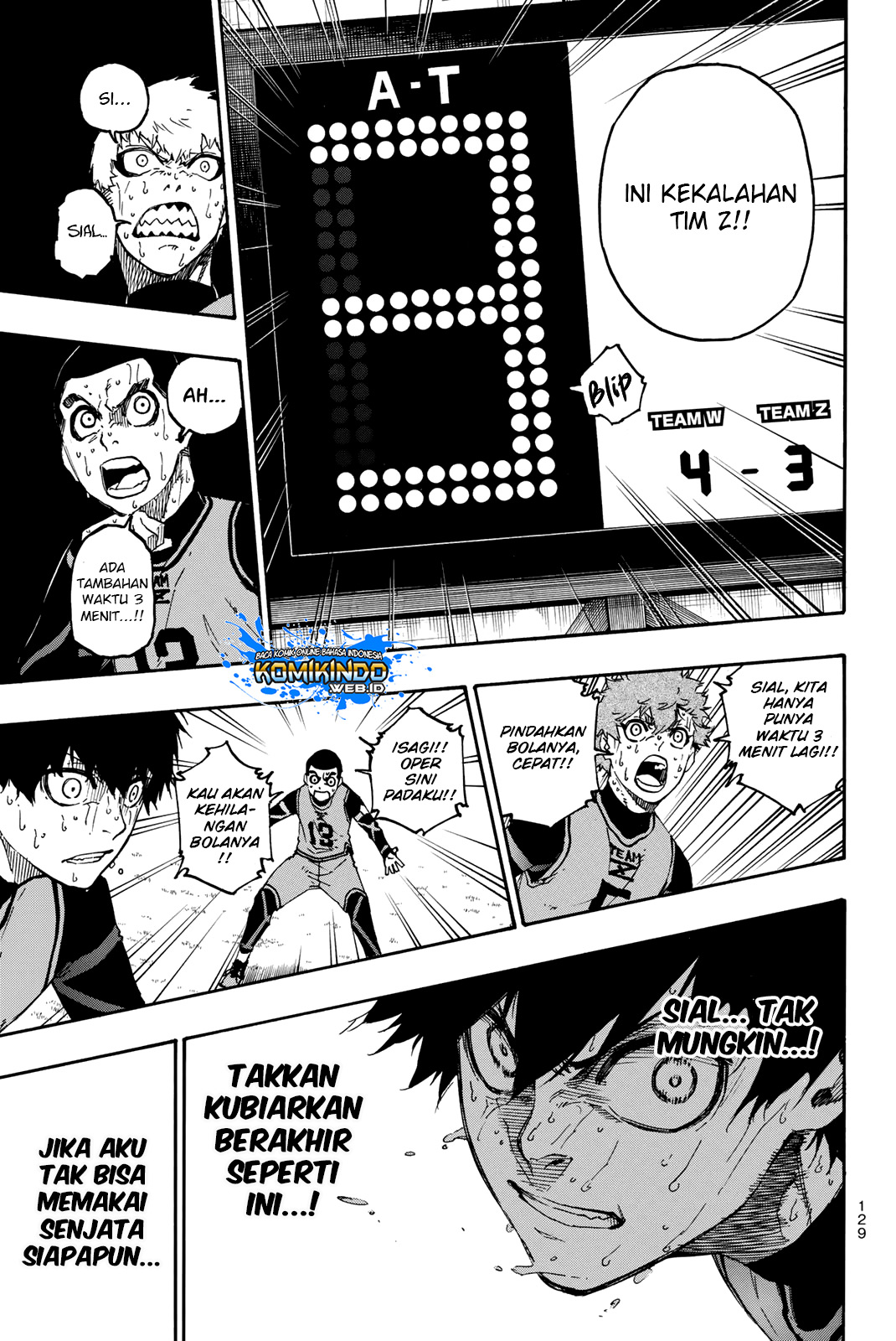 Blue Lock Chapter 20 - halaman 6
