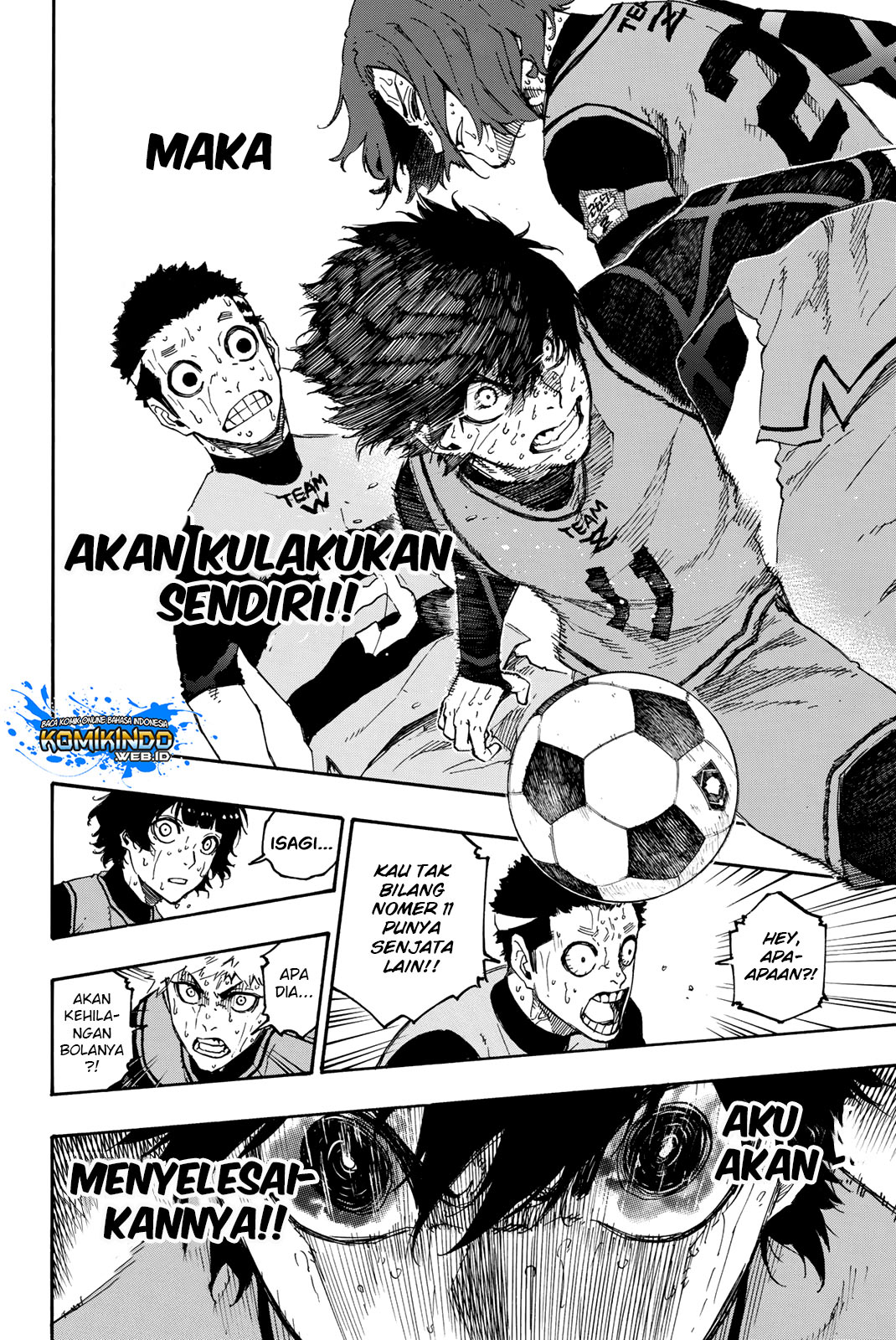 Blue Lock Chapter 20 - halaman 7