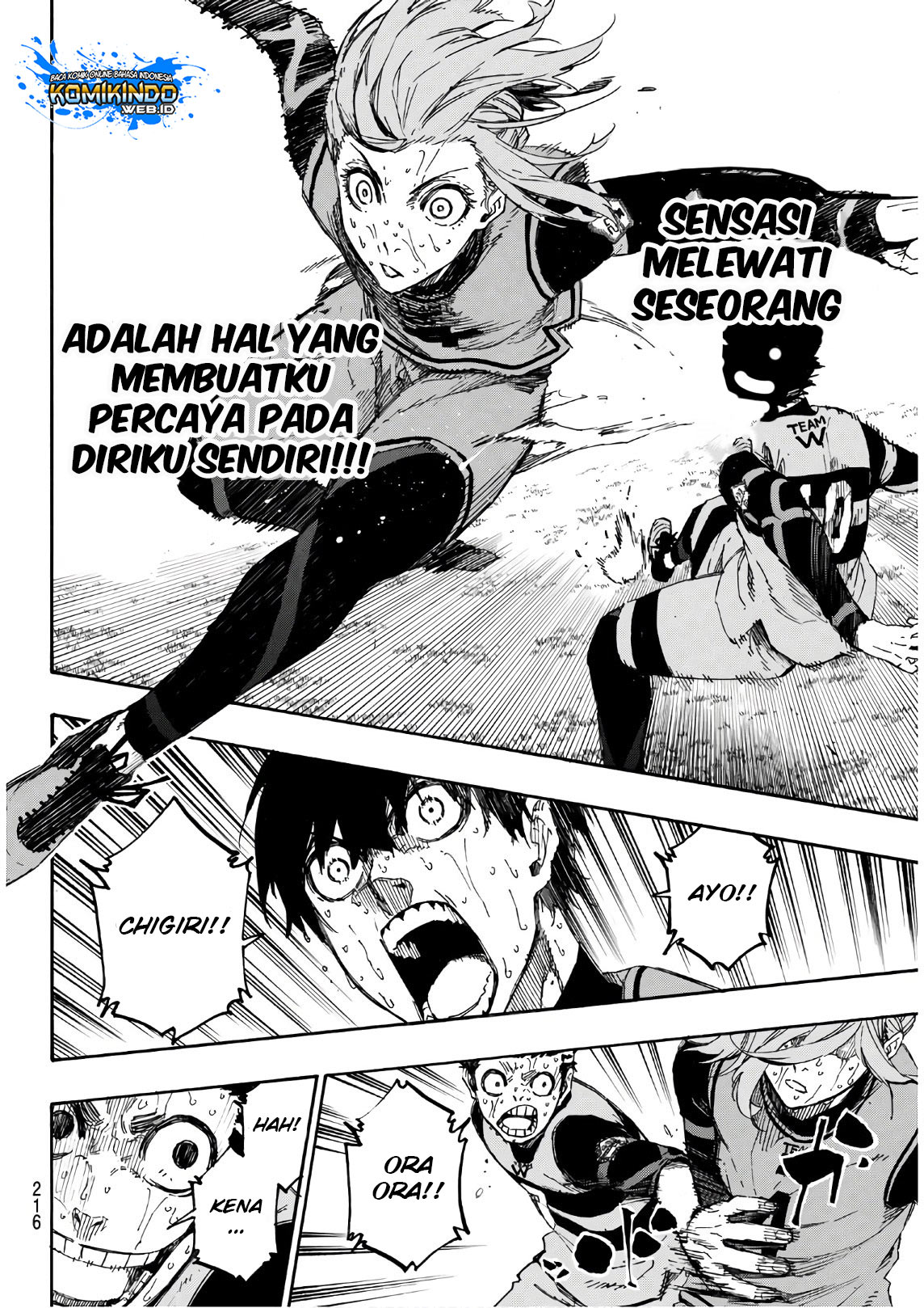 Blue Lock Chapter 21 - halaman 13
