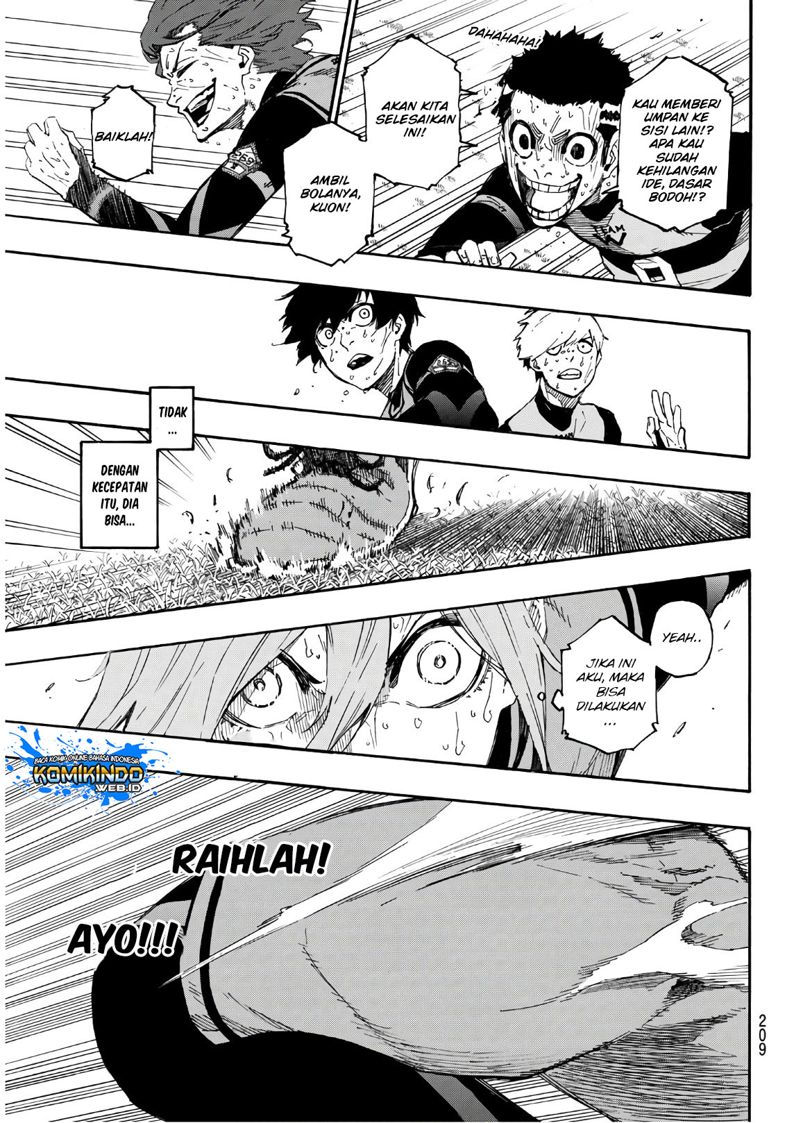 Blue Lock Chapter 21 - halaman 6