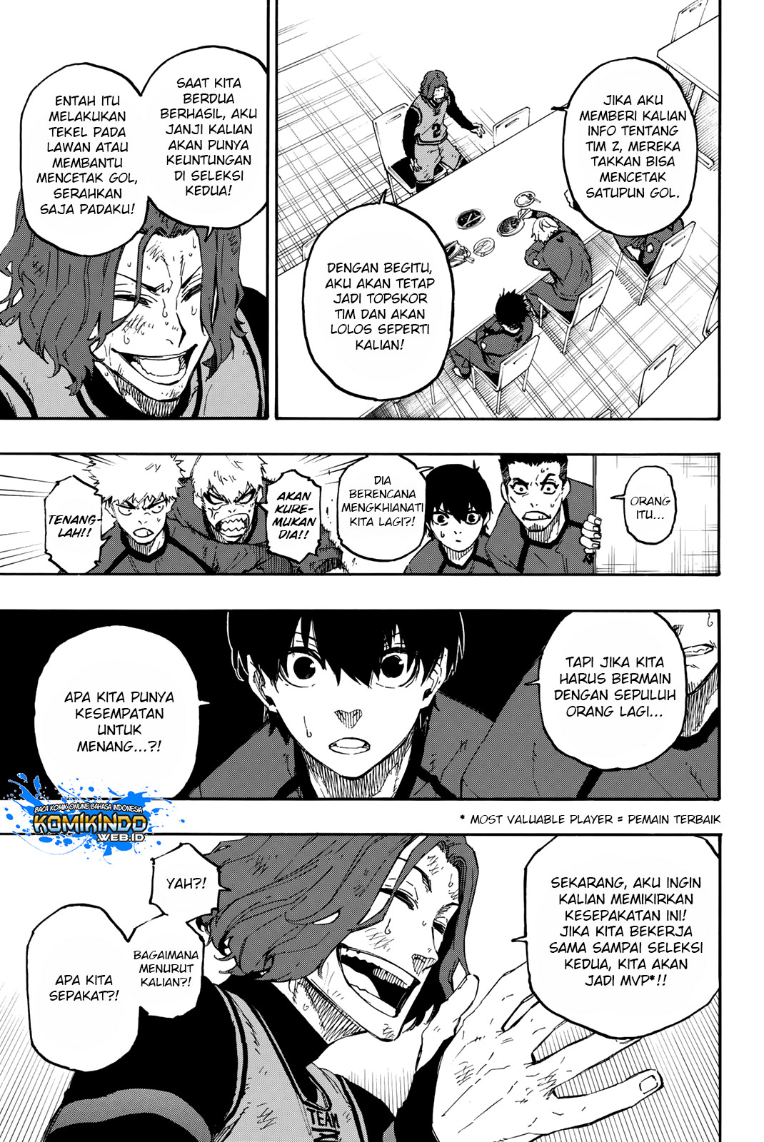 Blue Lock Chapter 22 - halaman 14