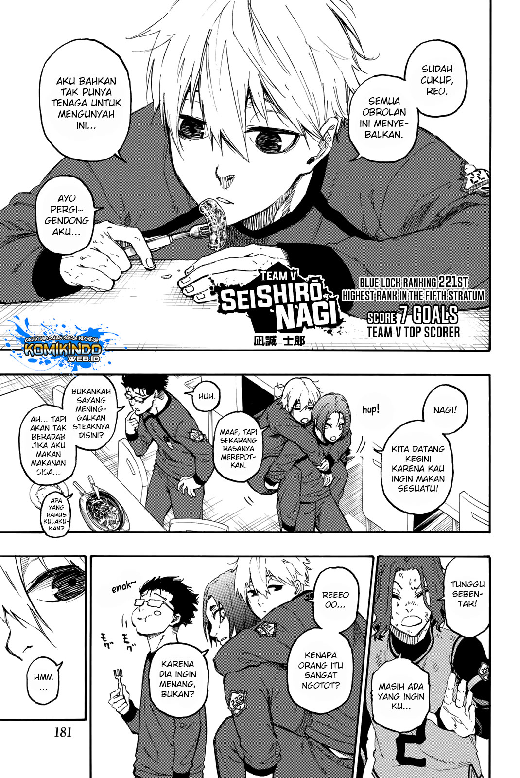 Blue Lock Chapter 22 - halaman 17