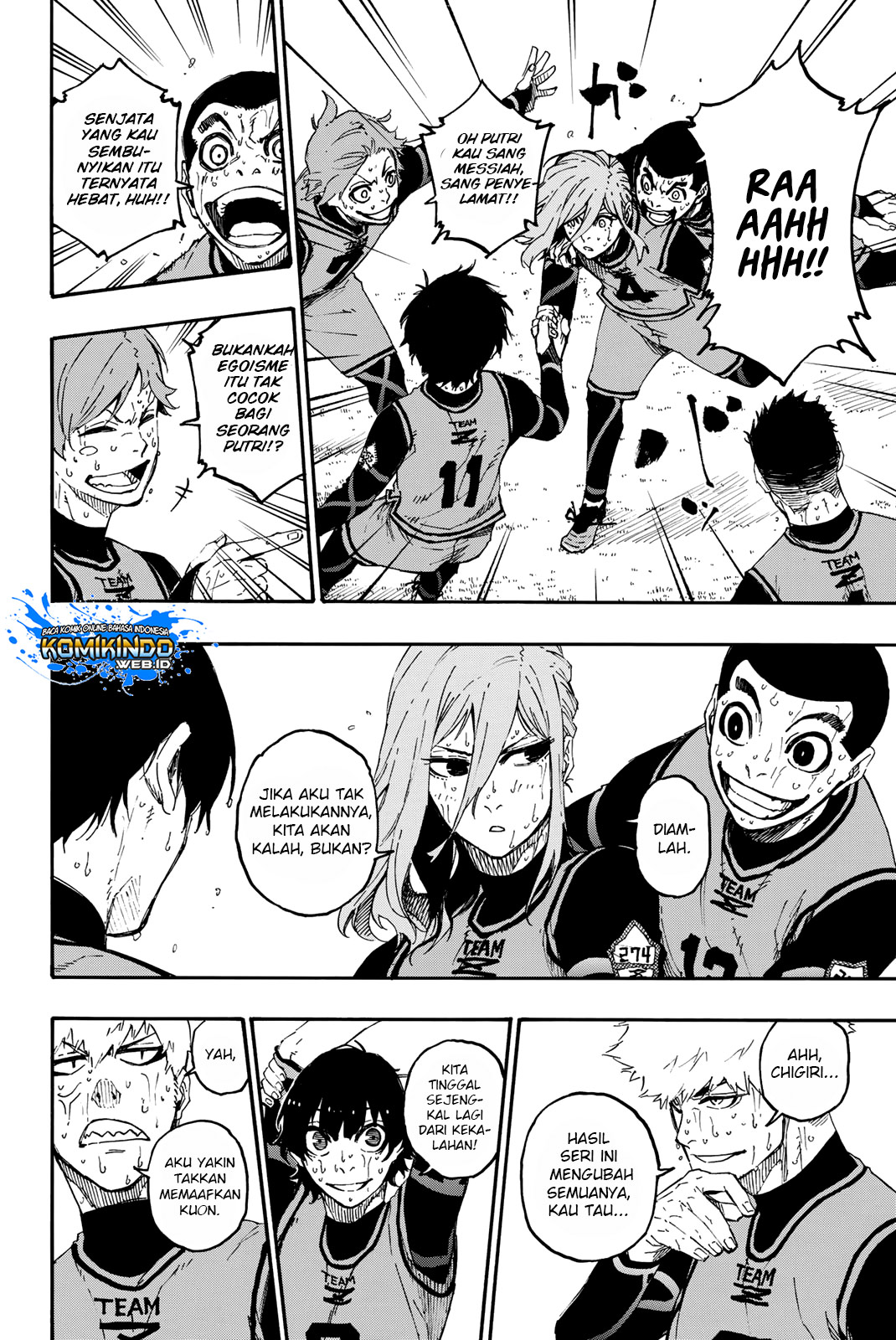 Blue Lock Chapter 22 - halaman 7