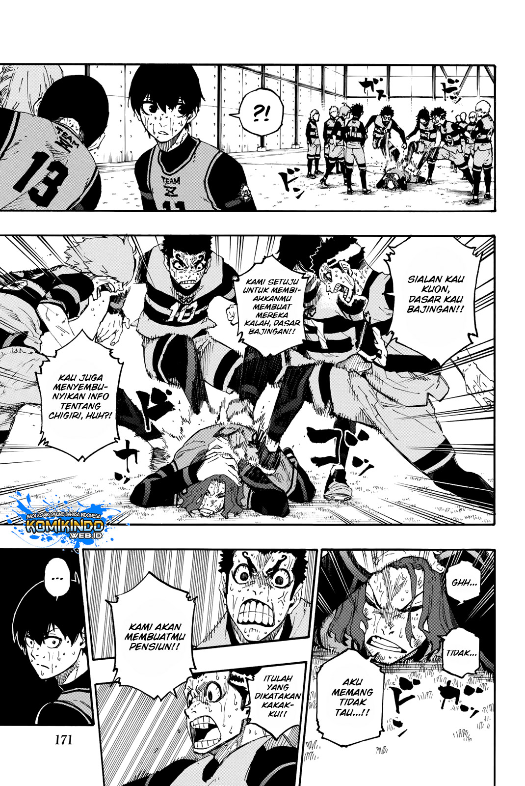 Blue Lock Chapter 22 - halaman 8