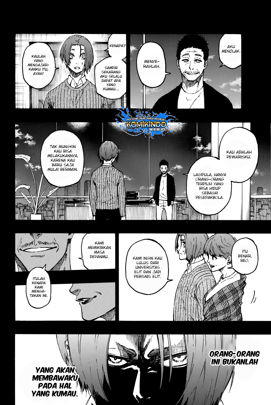 Blue Lock Chapter 23 - halaman 20