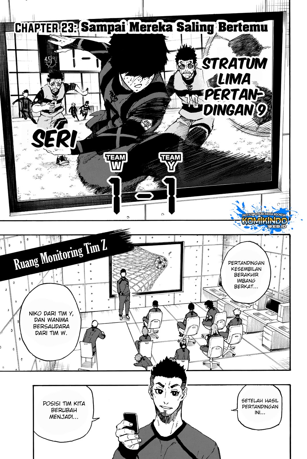 Blue Lock Chapter 23 - halaman 7