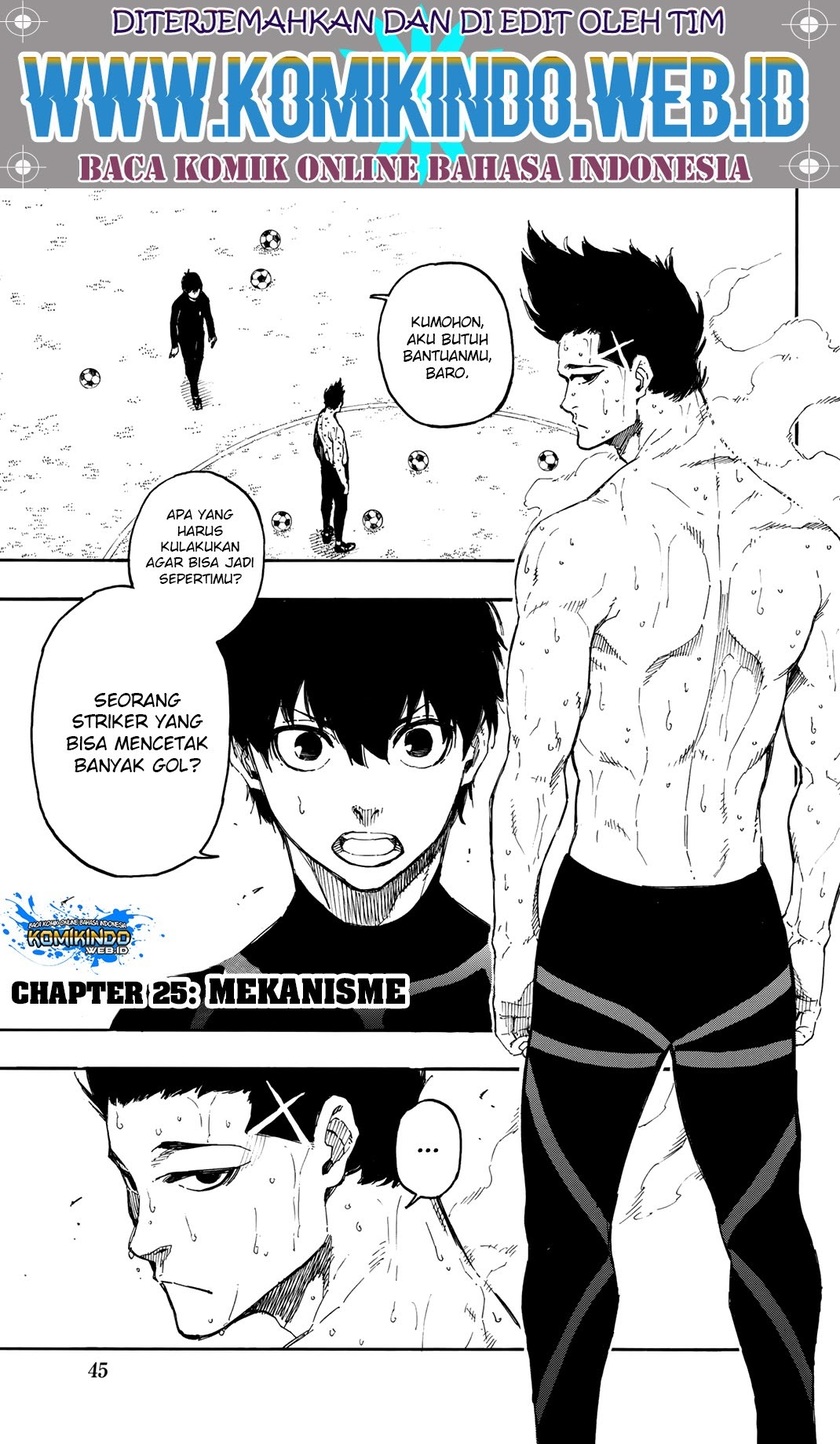 Blue Lock Chapter 25 - halaman 2