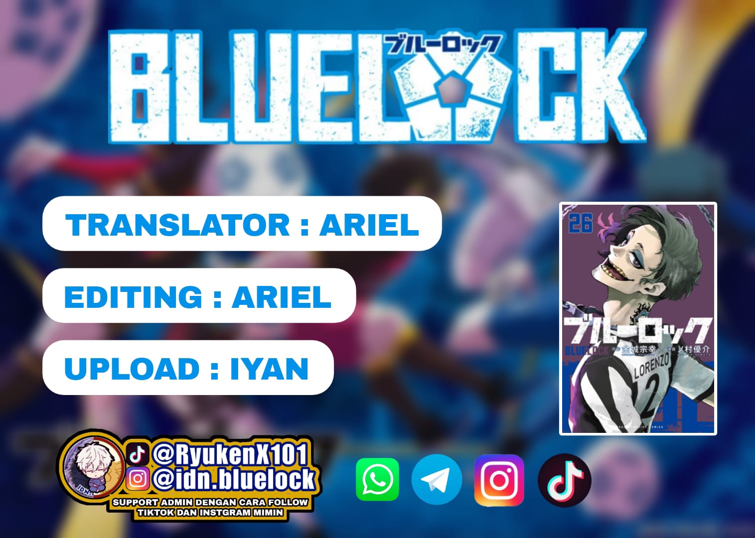 Blue Lock Chapter 251 - halaman 1