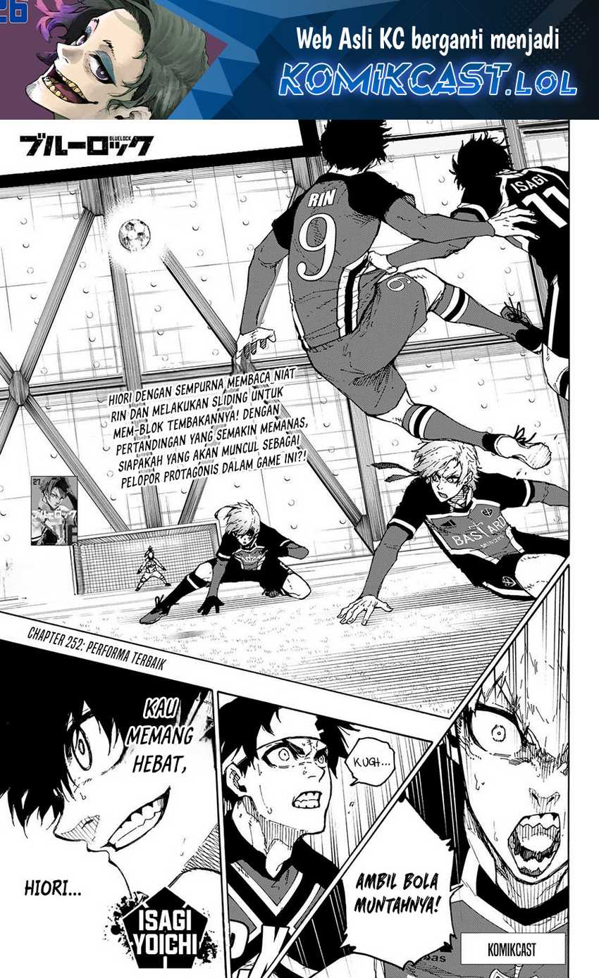 Blue Lock Chapter 252 - halaman 2
