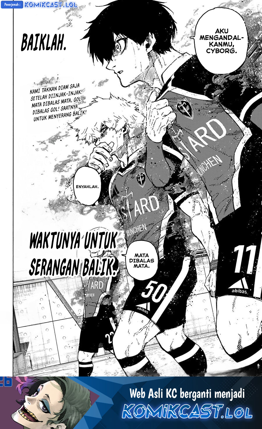 Blue Lock Chapter 253 - halaman 18