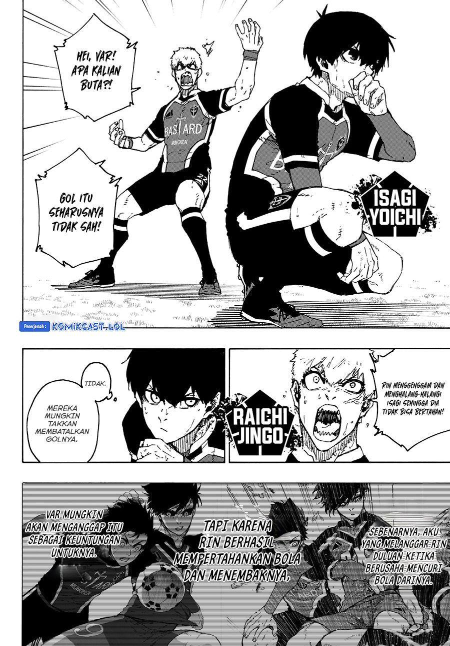 Blue Lock Chapter 253 - halaman 8