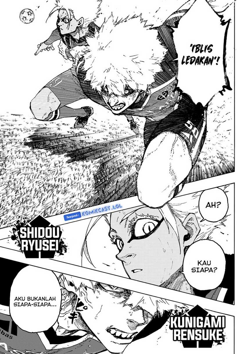 Blue Lock Chapter 254 - halaman 18