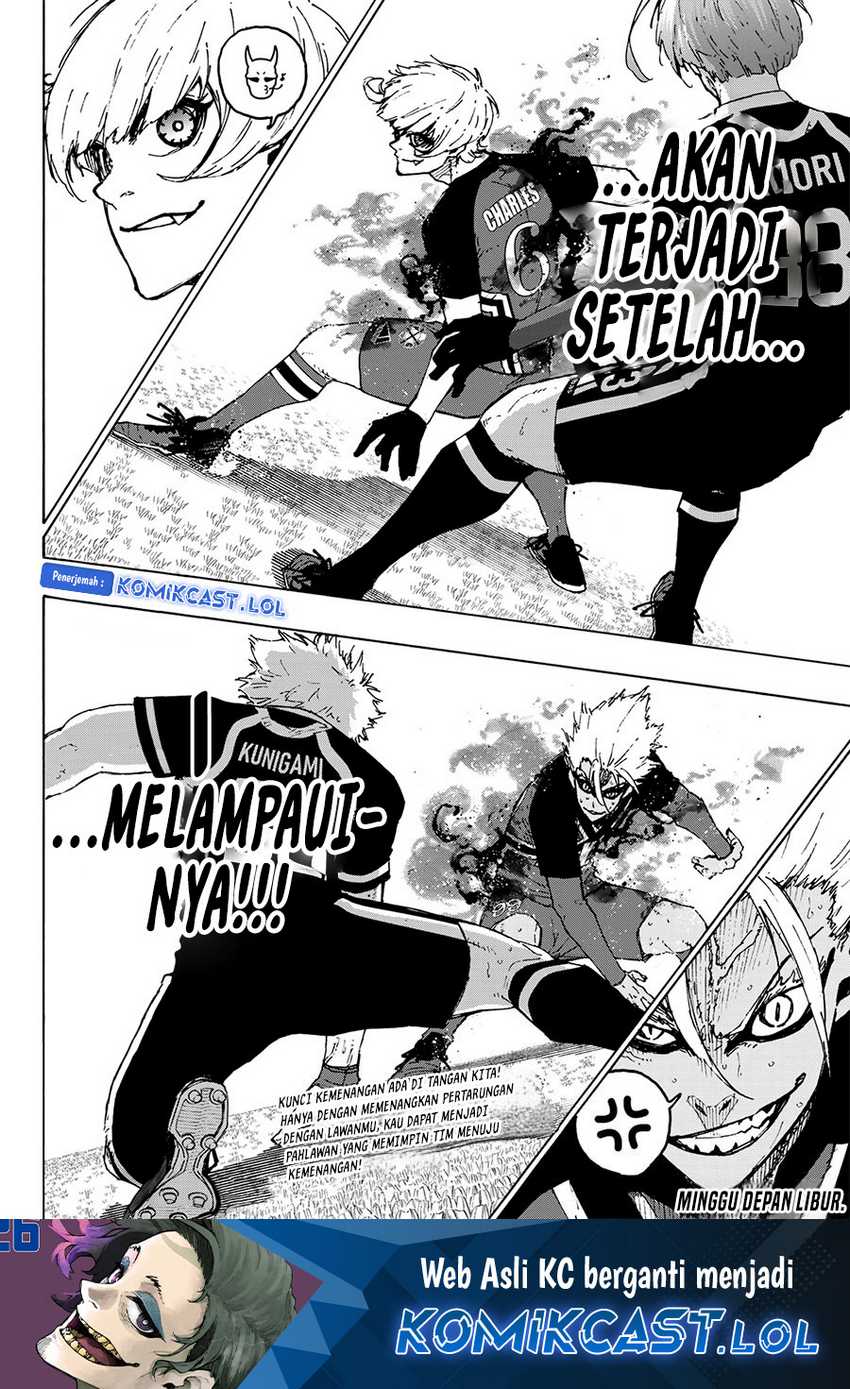 Blue Lock Chapter 254 - halaman 20