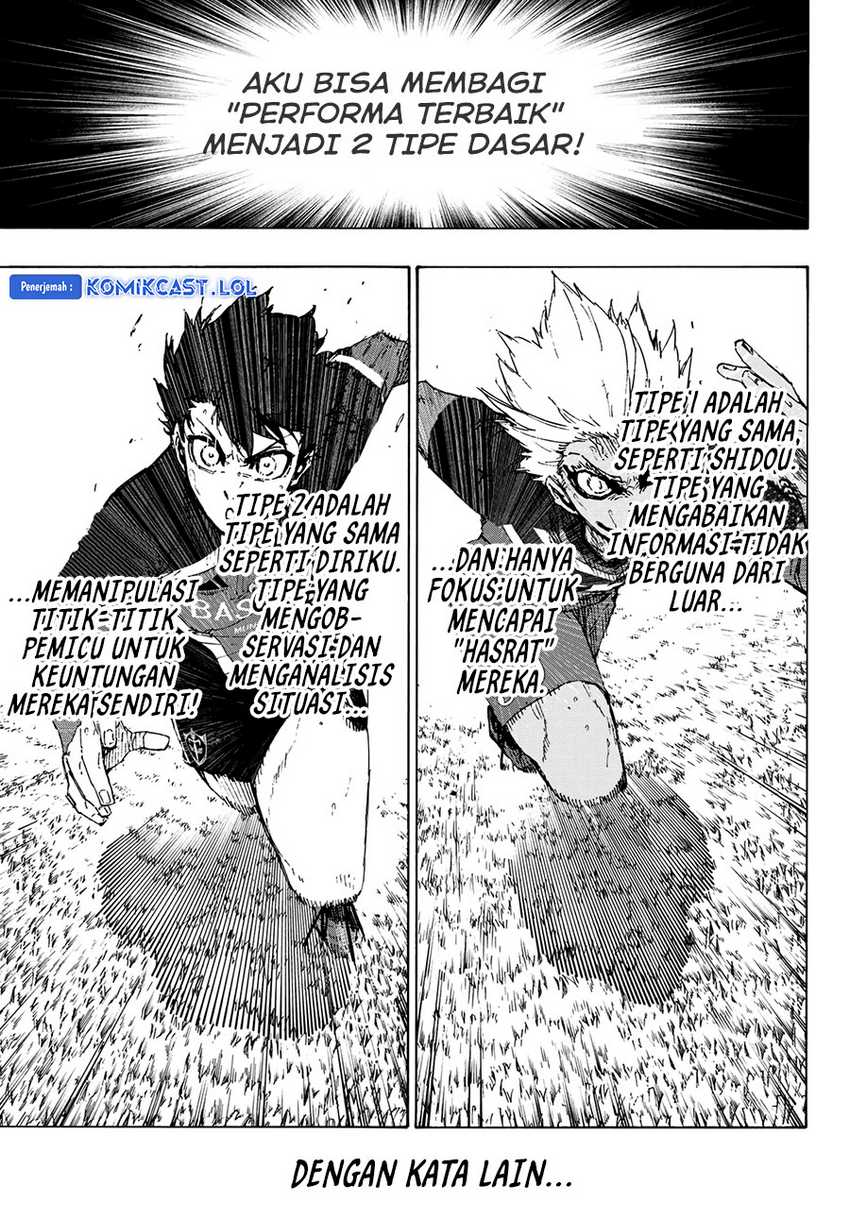 Blue Lock Chapter 254 - halaman 8