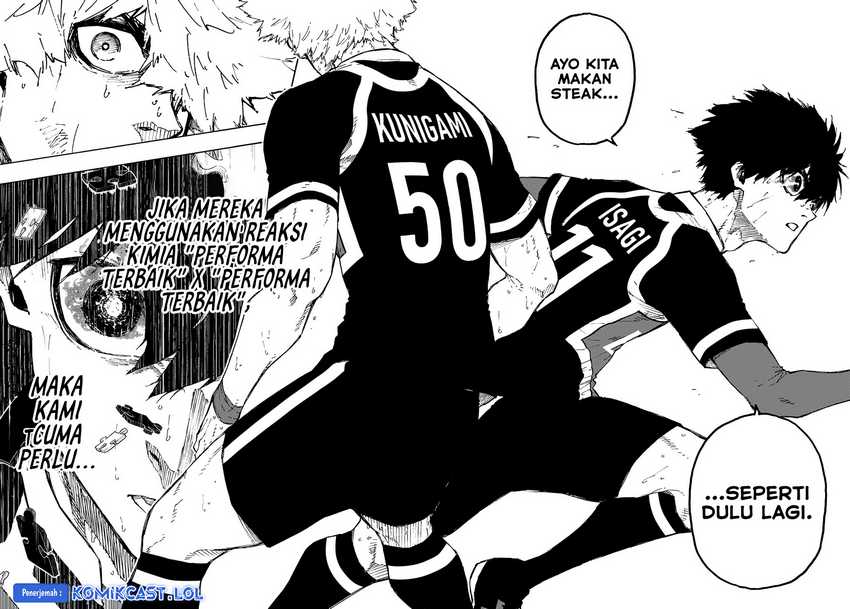 Blue Lock Chapter 255 - halaman 18
