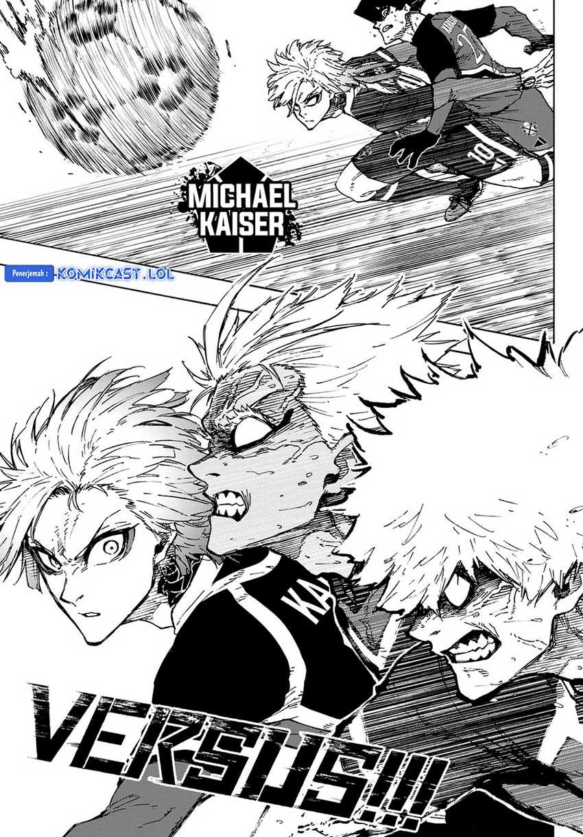 Blue Lock Chapter 255 - halaman 4