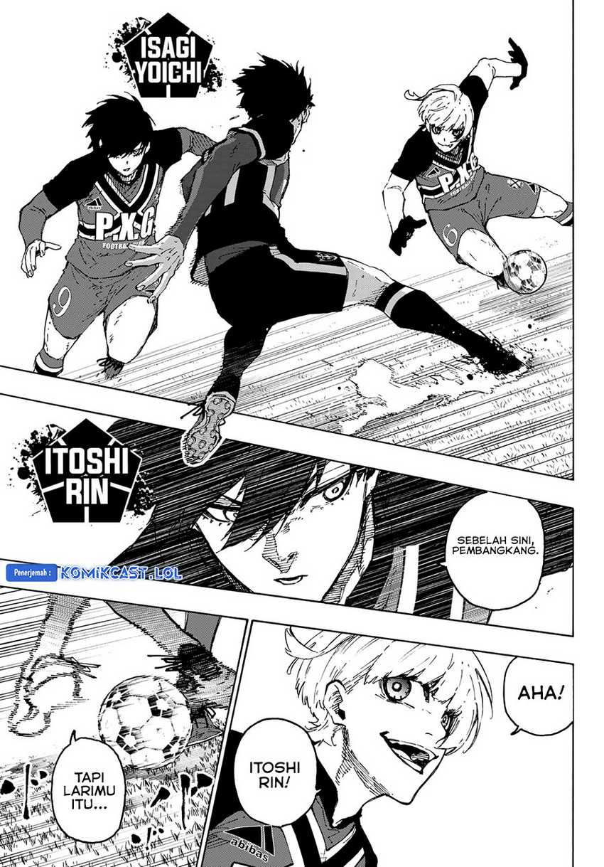 Blue Lock Chapter 255 - halaman 9