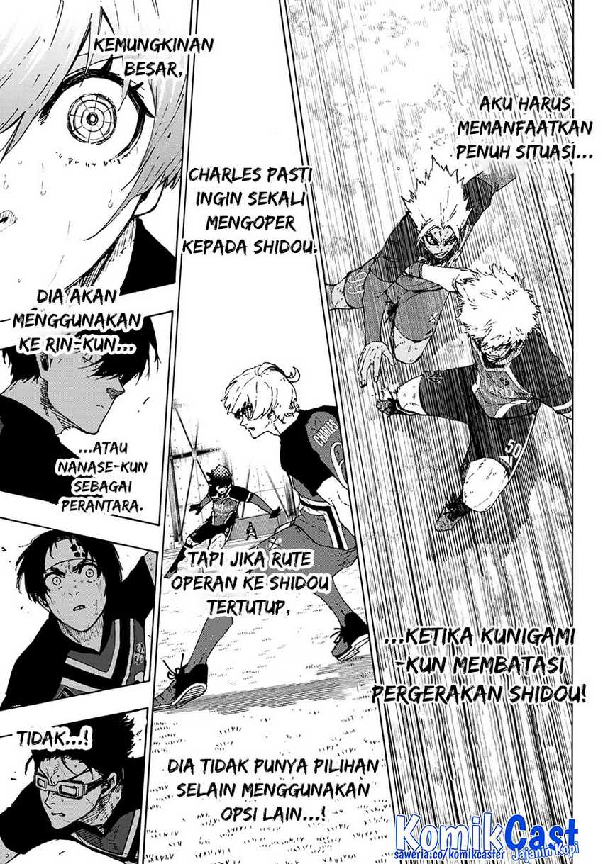 Blue Lock Chapter 256 - halaman 4