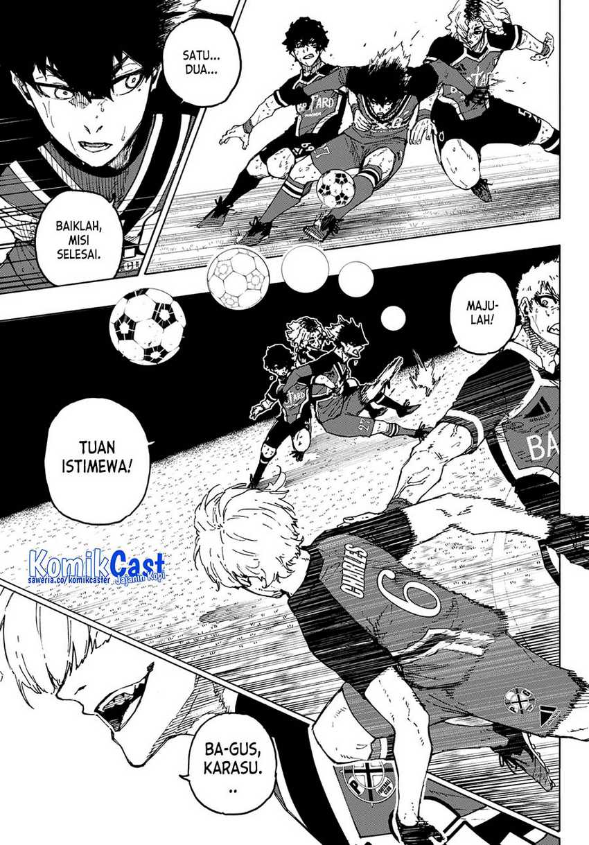Blue Lock Chapter 256 - halaman 6