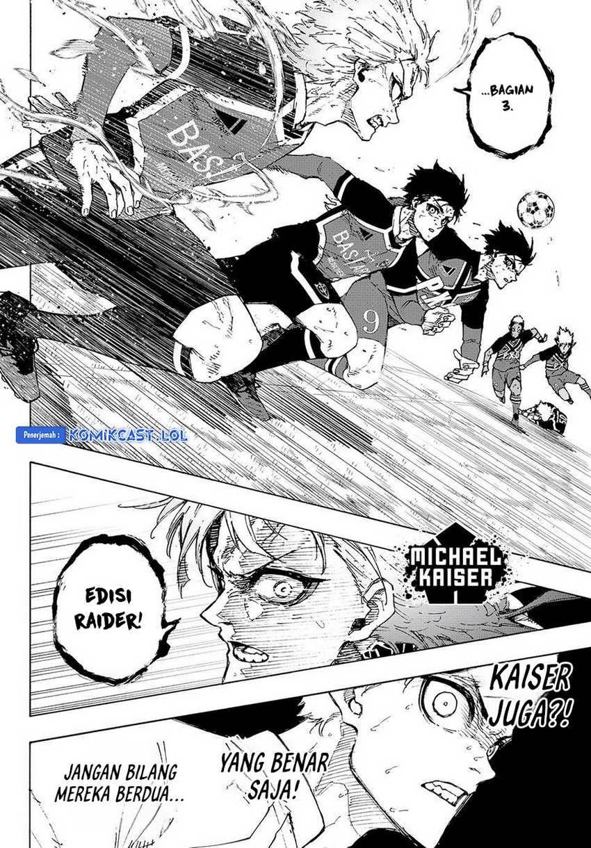 Blue Lock Chapter 257 - halaman 10
