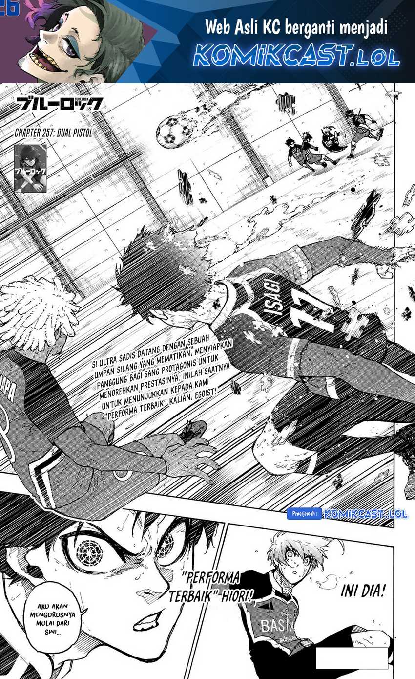 Blue Lock Chapter 257 - halaman 2