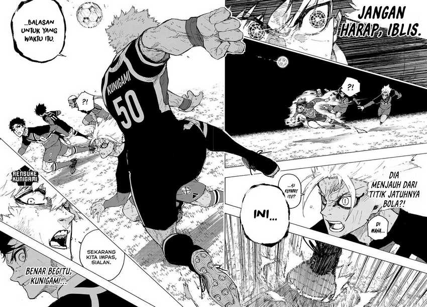 Blue Lock Chapter 257 - halaman 6
