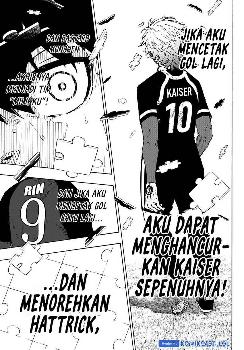 Blue Lock Chapter 258 - halaman 17