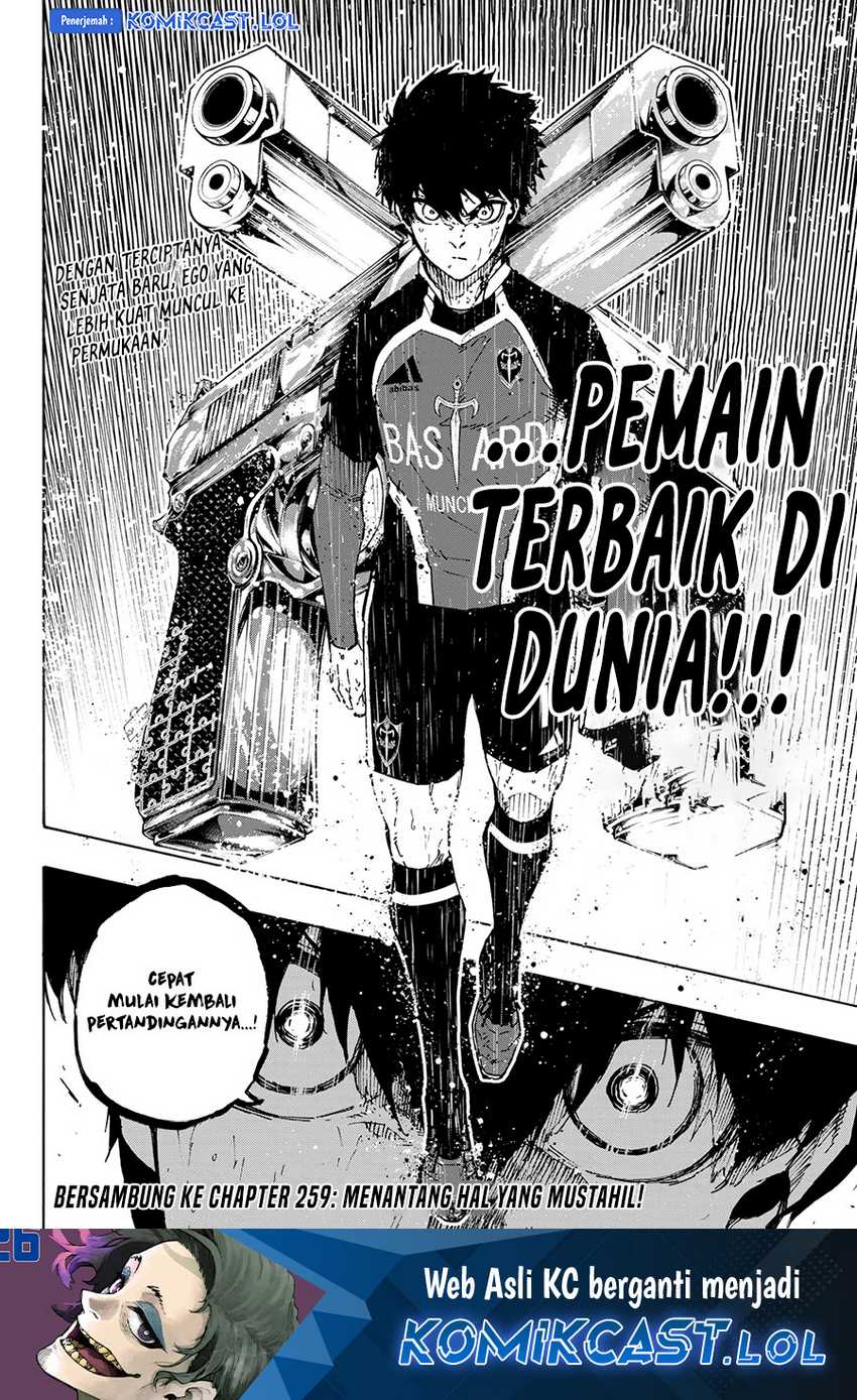 Blue Lock Chapter 258 - halaman 19