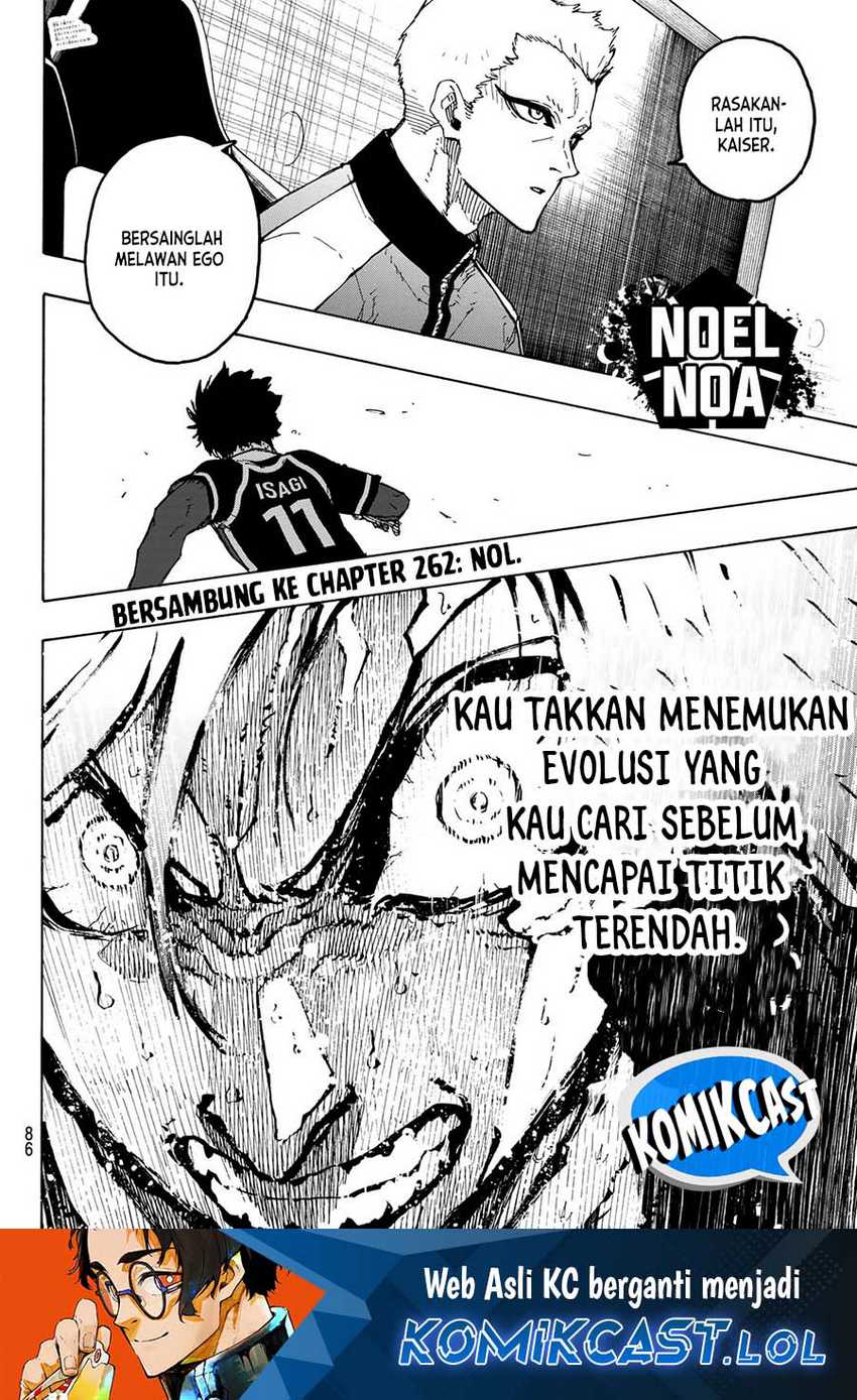 Blue Lock Chapter 261 - halaman 20