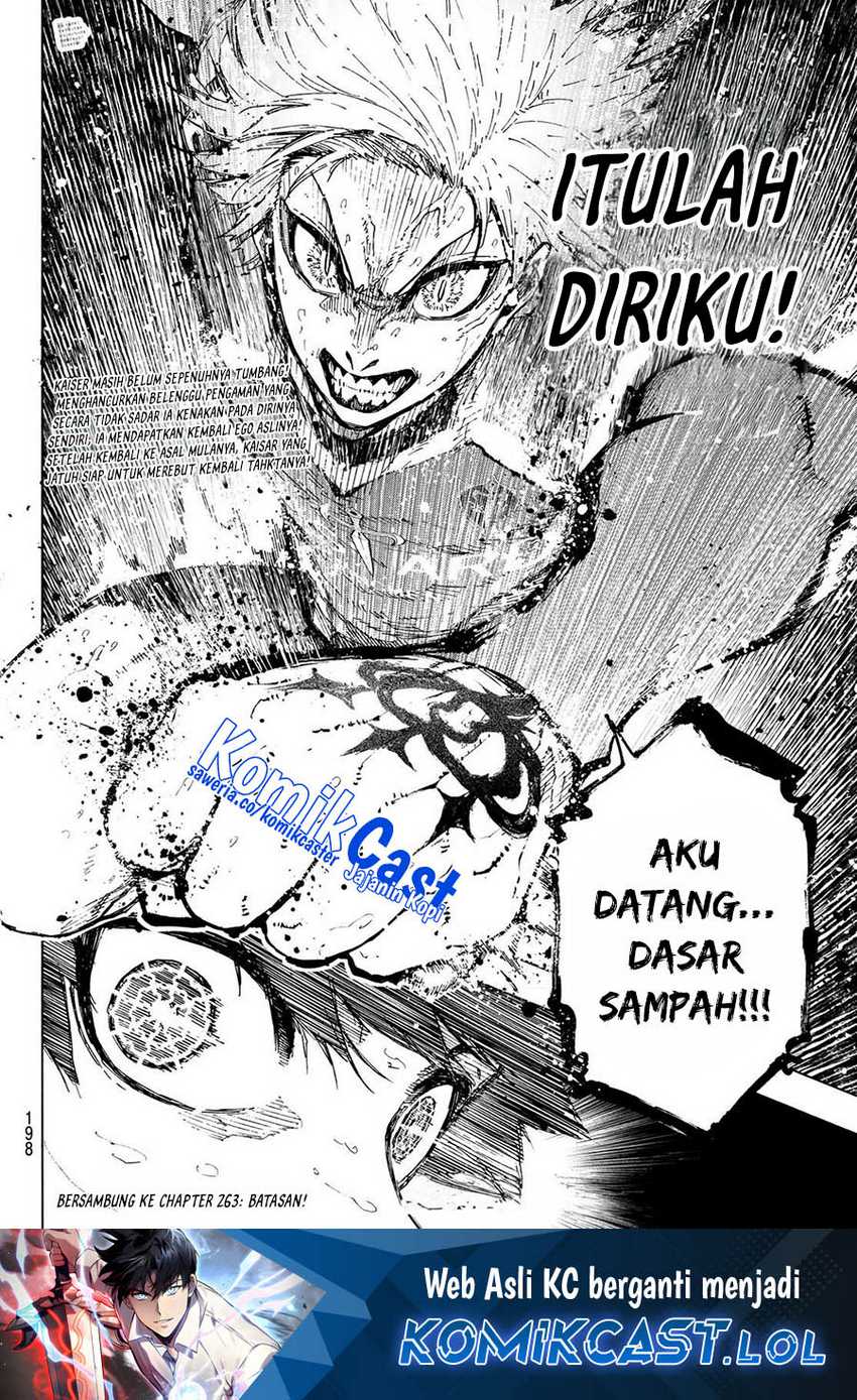 Blue Lock Chapter 262 - halaman 19