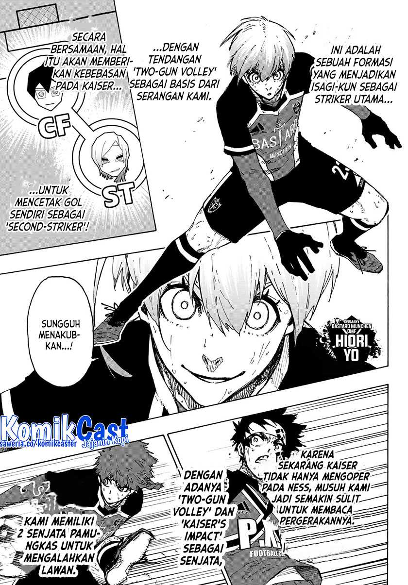 Blue Lock Chapter 263 - halaman 18