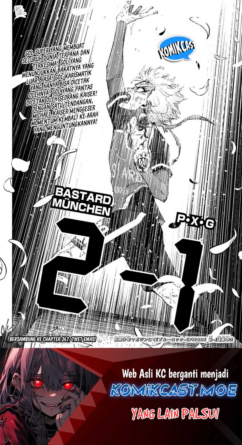 Blue Lock Chapter 266 - halaman 15