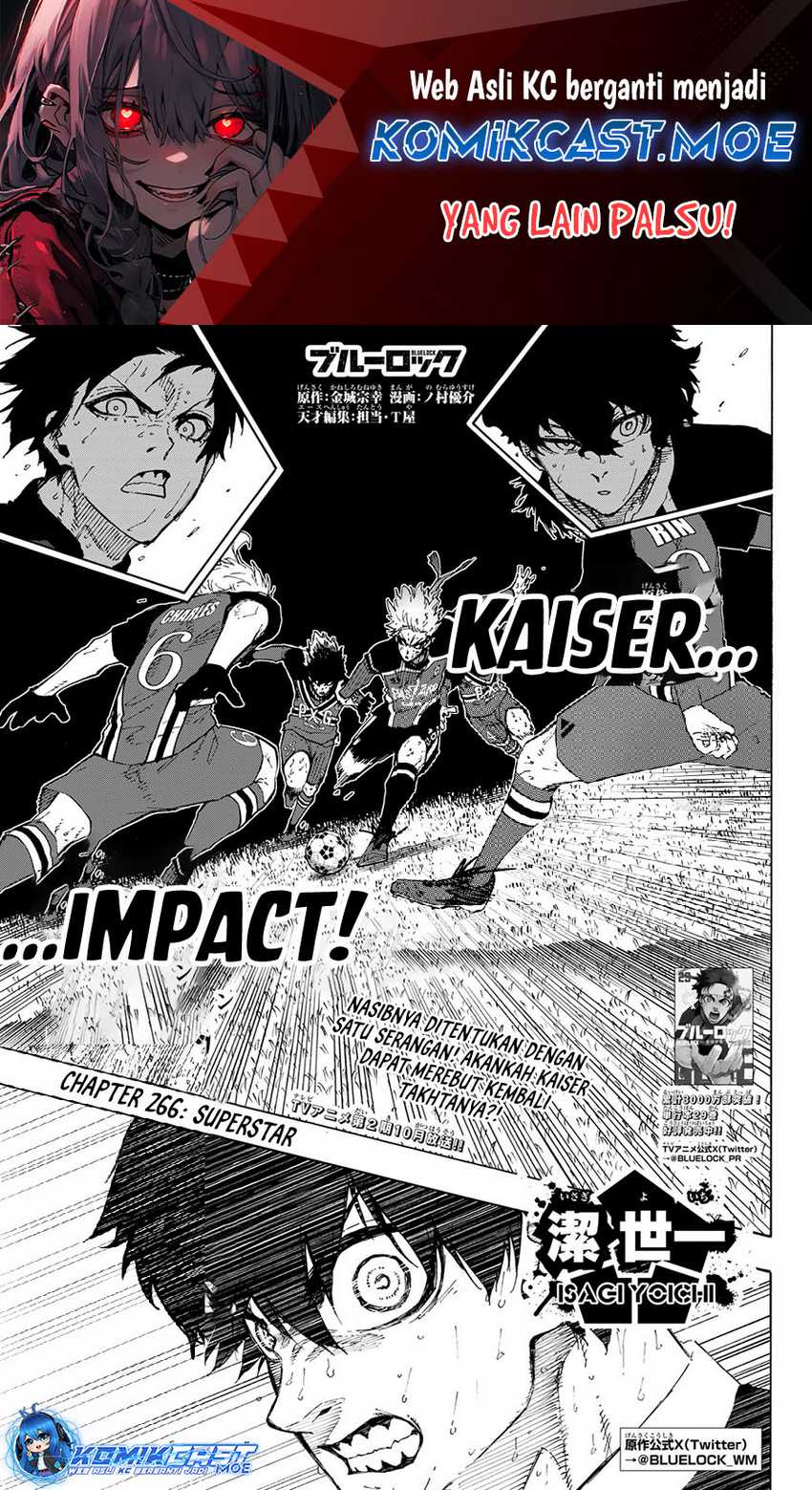 Blue Lock Chapter 266 - halaman 2