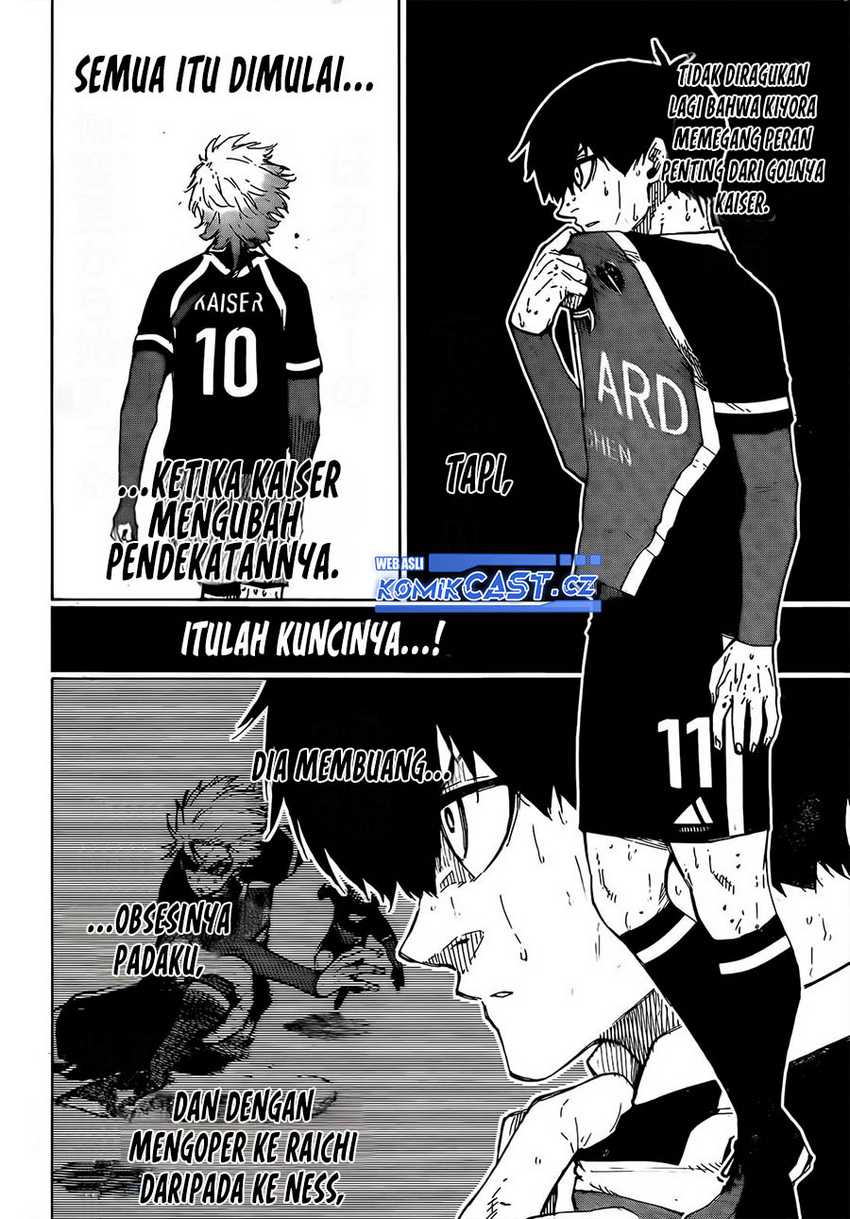 Blue Lock Chapter 267 - halaman 8