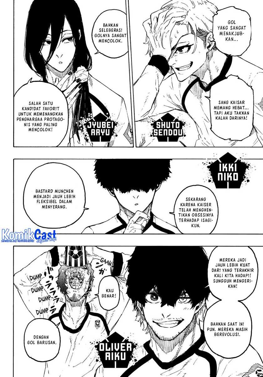 Blue Lock Chapter 268 - halaman 3