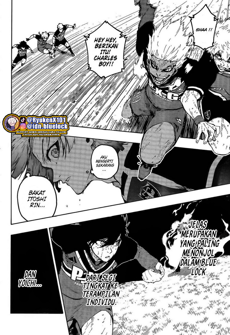 Blue Lock Chapter 272 - halaman 19
