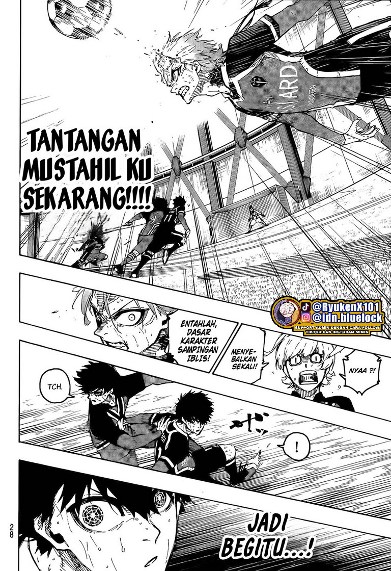 Blue Lock Chapter 272 - halaman 22