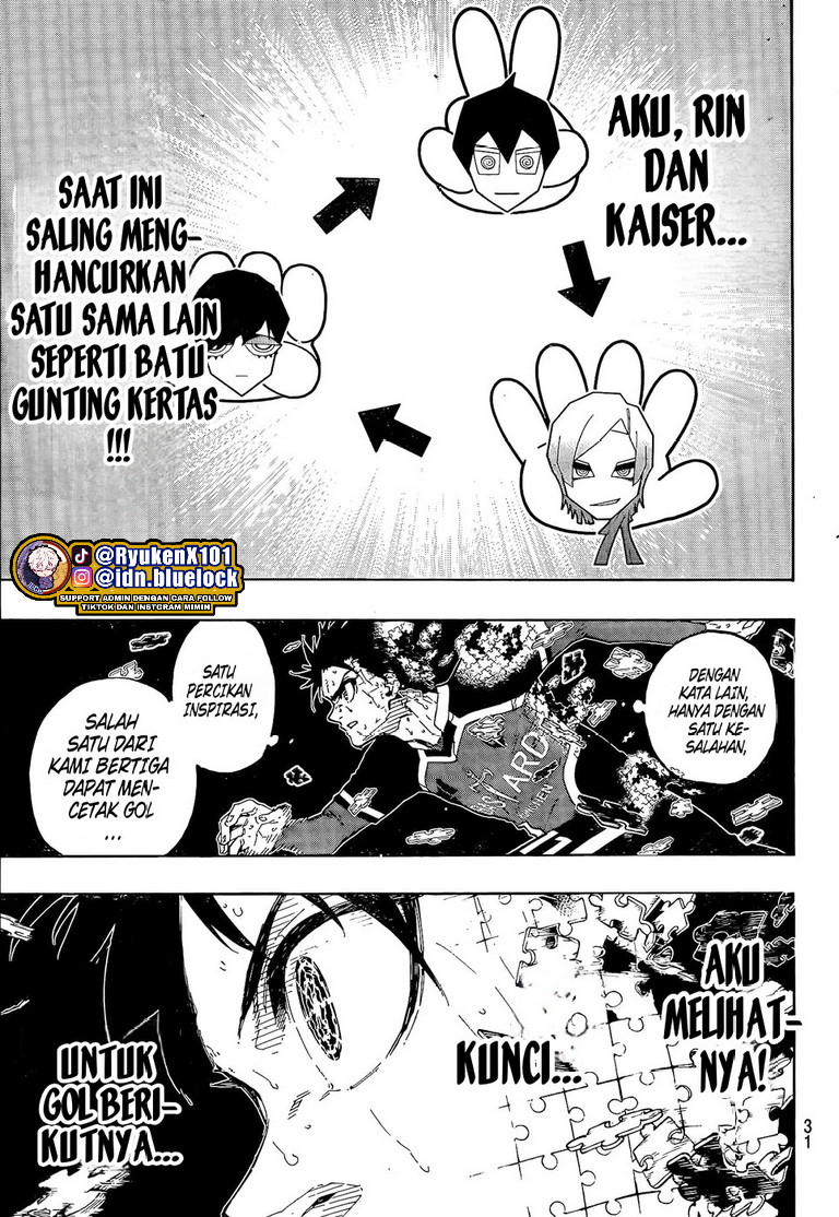 Blue Lock Chapter 272 - halaman 25