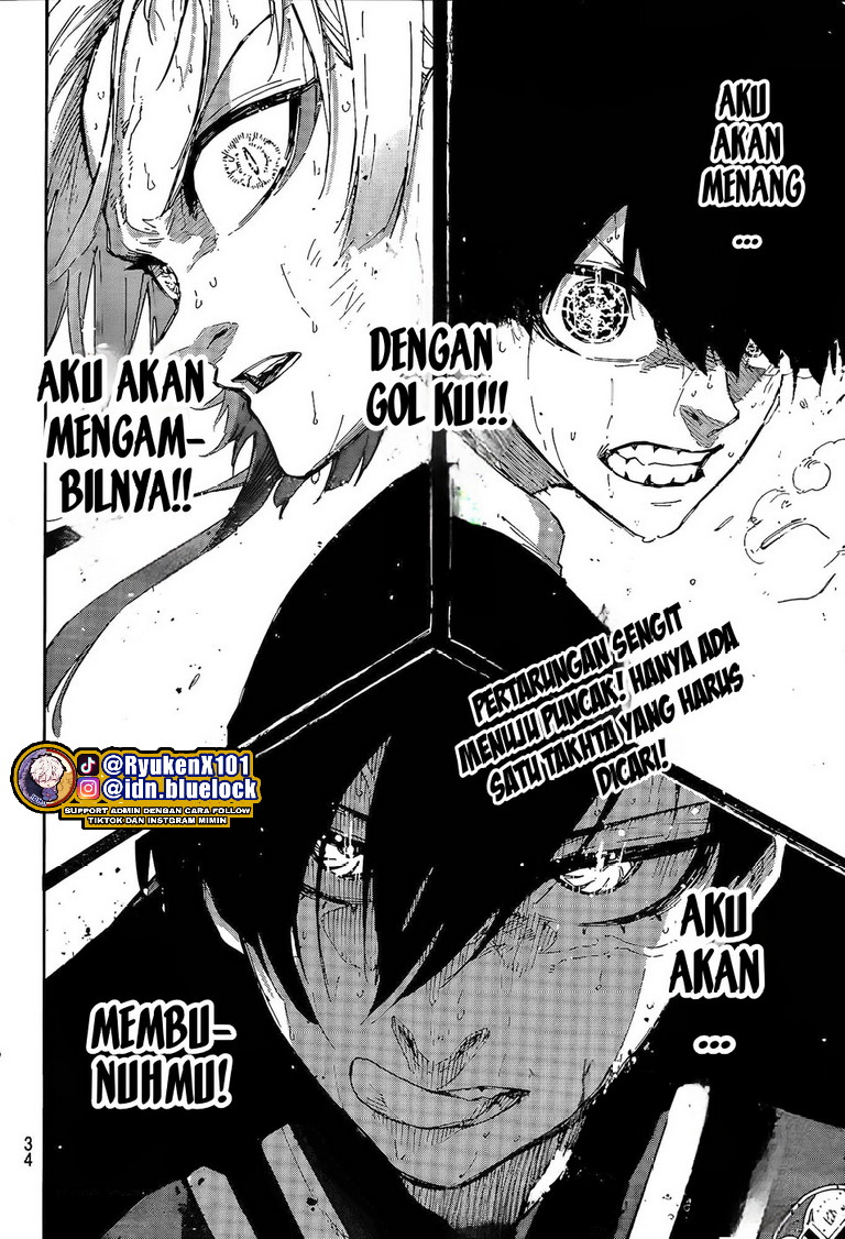 Blue Lock Chapter 272 - halaman 27