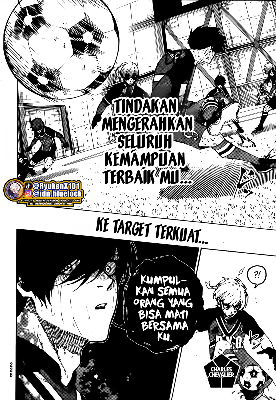Blue Lock Chapter 273 - halaman 16