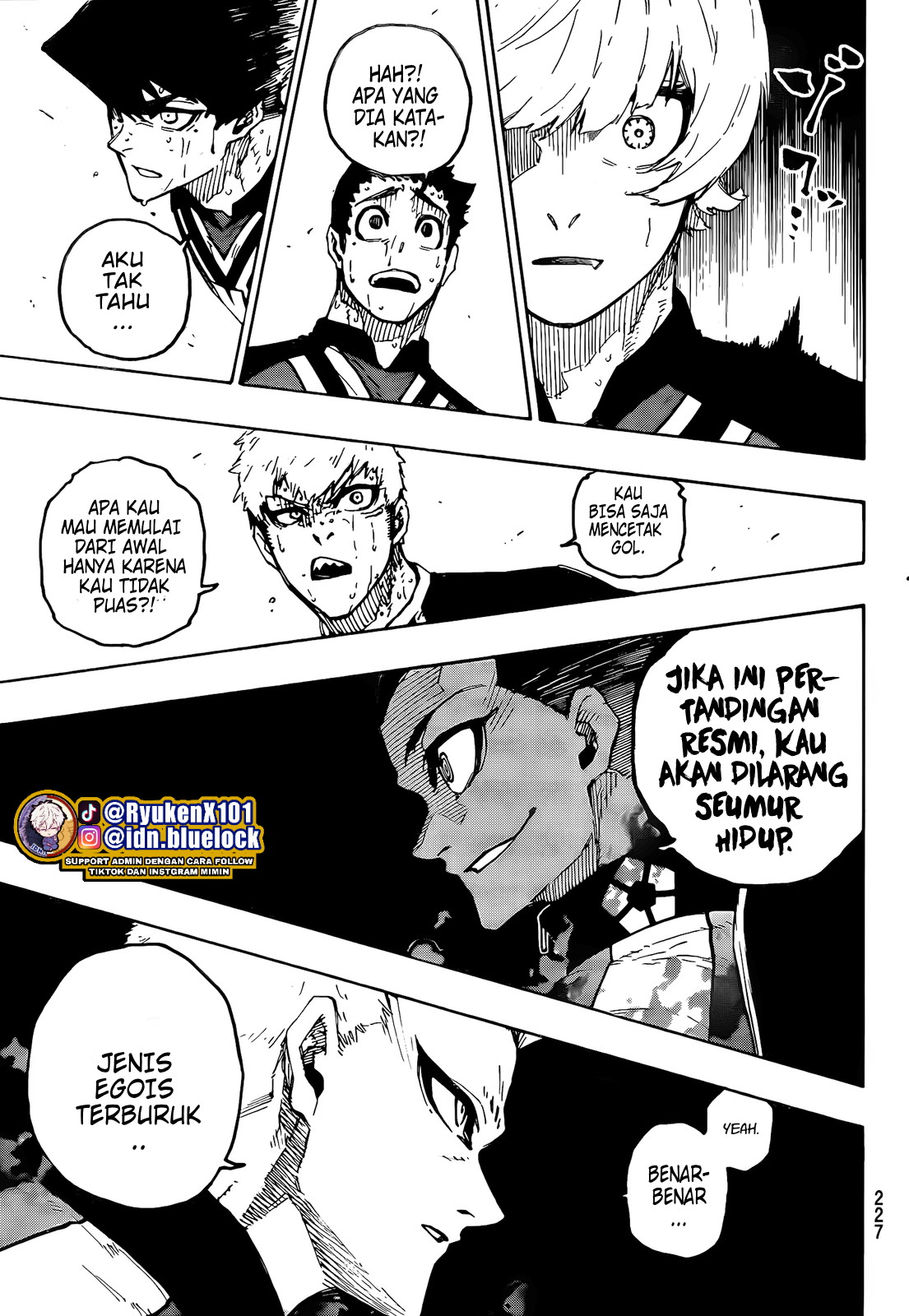 Blue Lock Chapter 273 - halaman 18