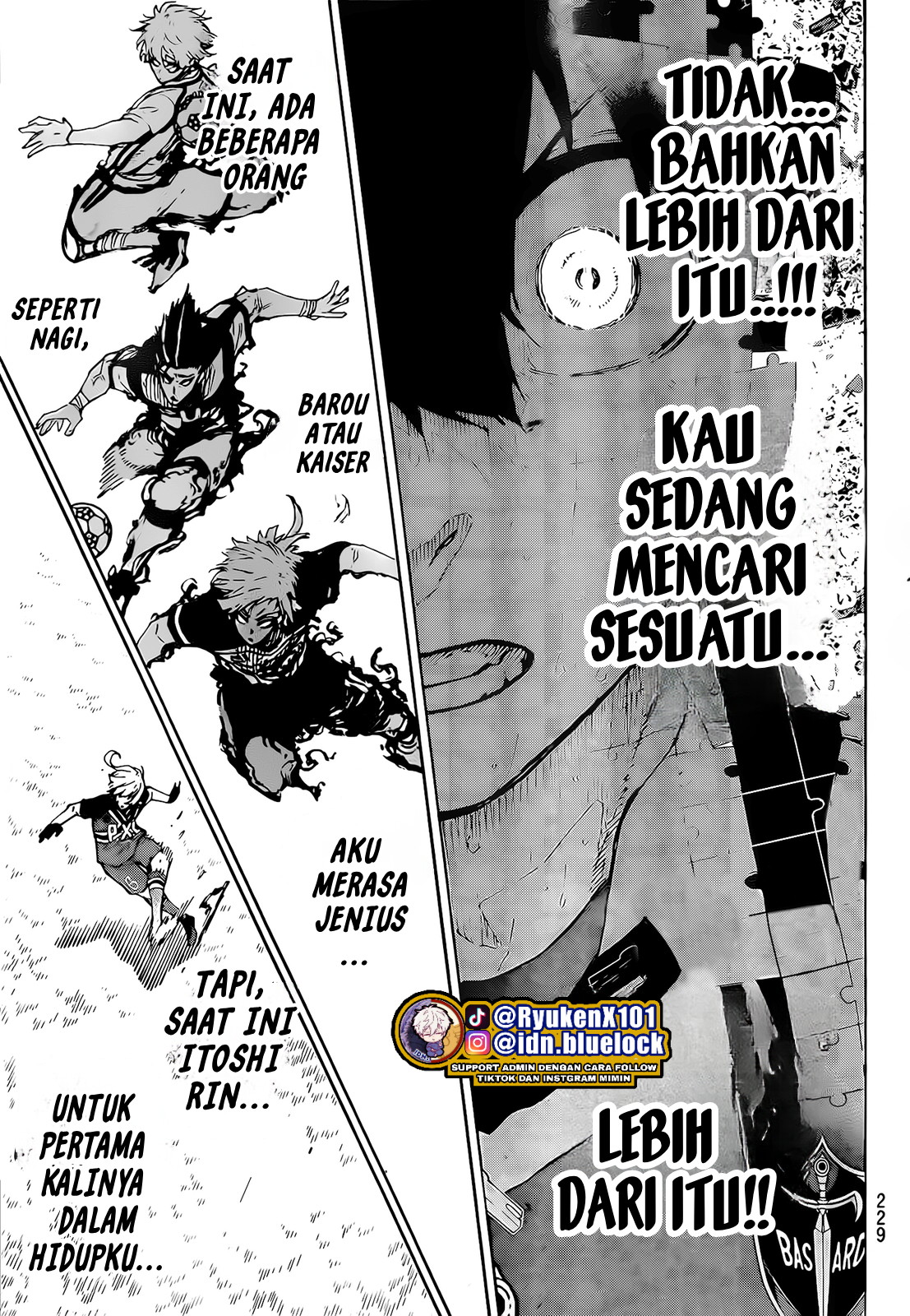 Blue Lock Chapter 273 - halaman 20