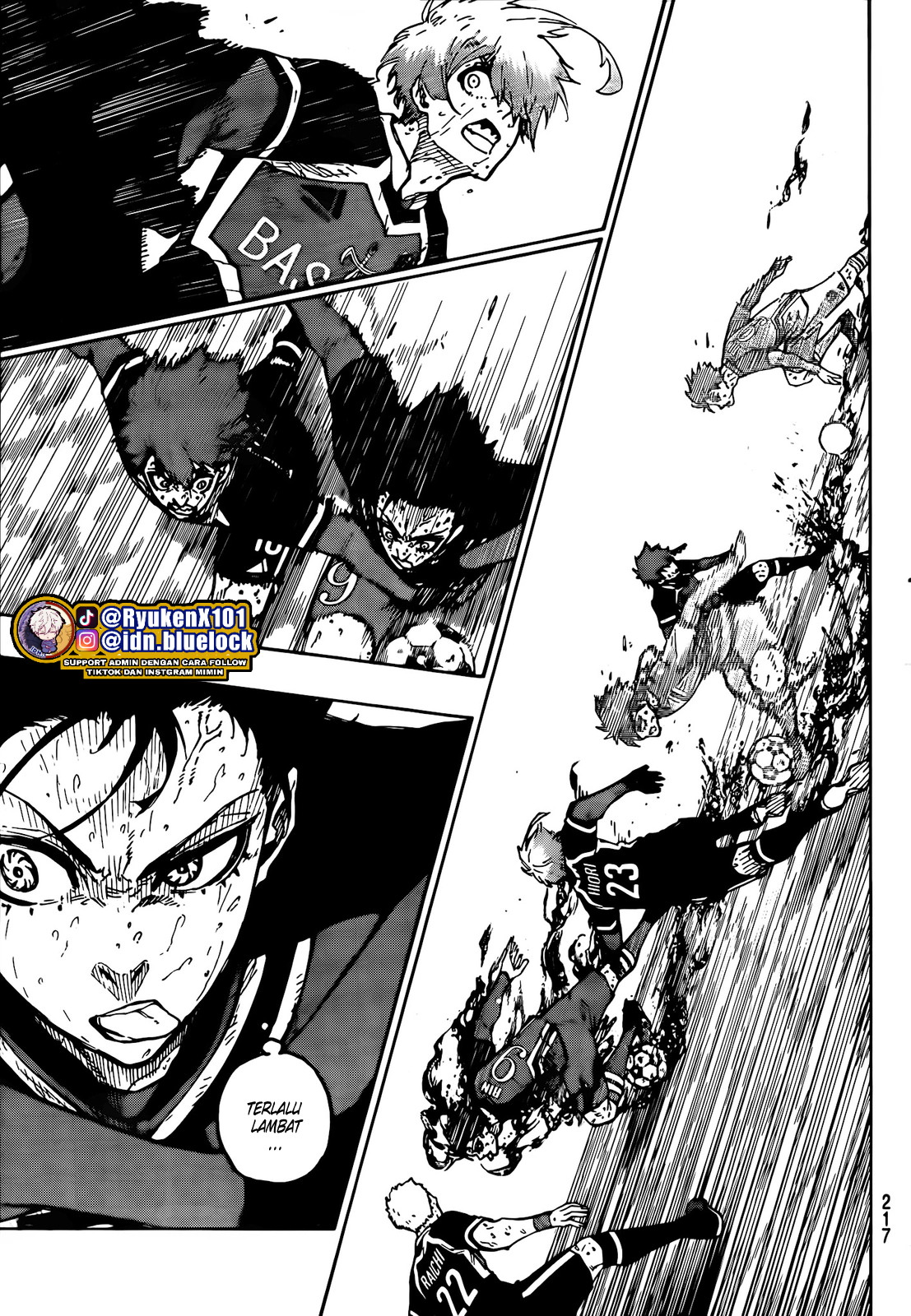 Blue Lock Chapter 273 - halaman 6