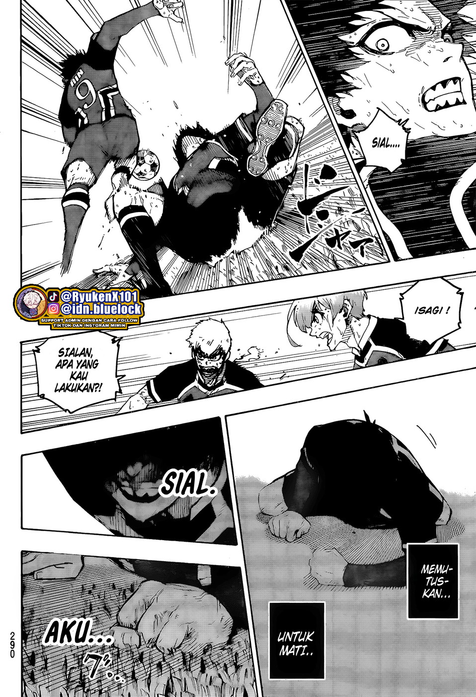 Blue Lock Chapter 274 - halaman 10