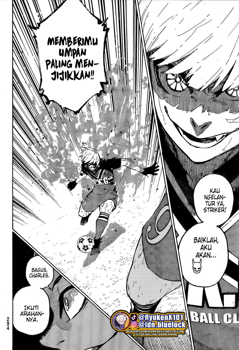 Blue Lock Chapter 274 - halaman 20
