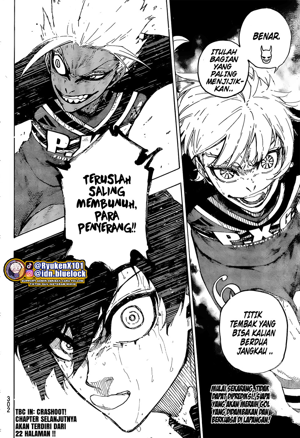 Blue Lock Chapter 274 - halaman 27