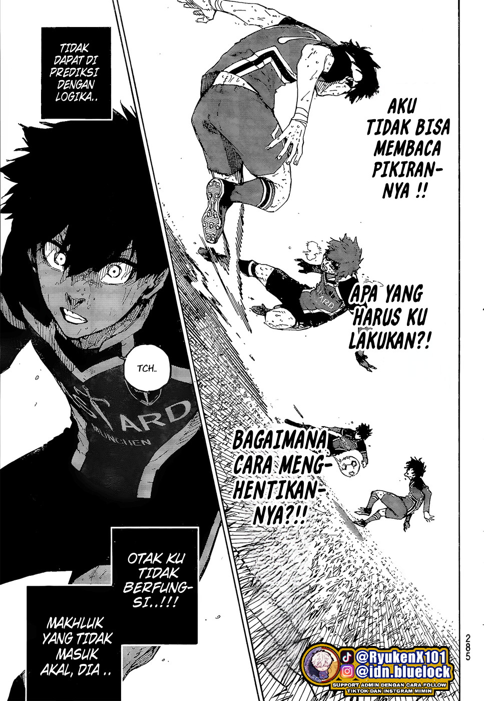 Blue Lock Chapter 274 - halaman 4